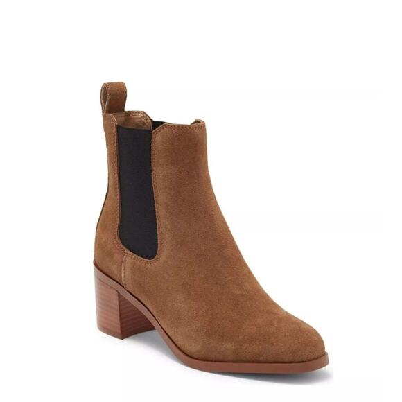 Steve Madden Shoes - Steve Madden Women’s Rhiannon Chelsea Boot Cognac Suede Size 10 M